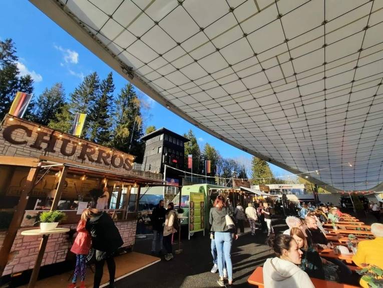 Foodtrucks auf dem Maschseefest